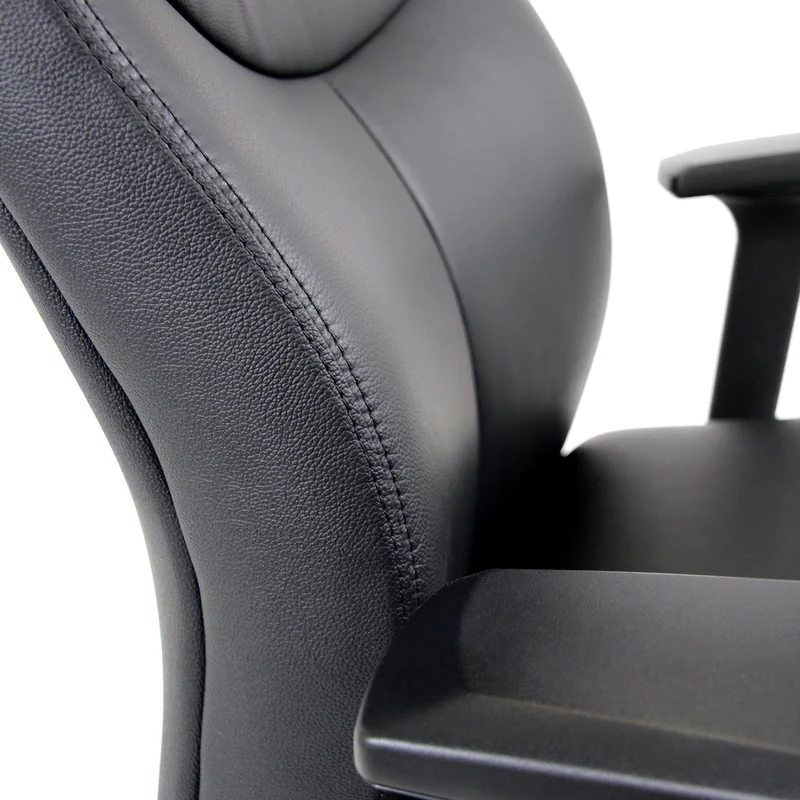 B-Ware hjh OFFICE Chefsessel Bürostuhl Leder schwarz FERRARA Ergonomie Armlehne 220kg