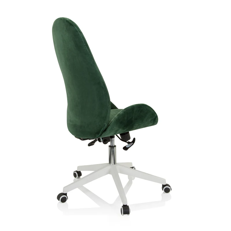 B-Ware hjh OFFICE AVEA Bürostuhl Drehstuhl Stuhl Schreibtischstuhl Home Office Samt