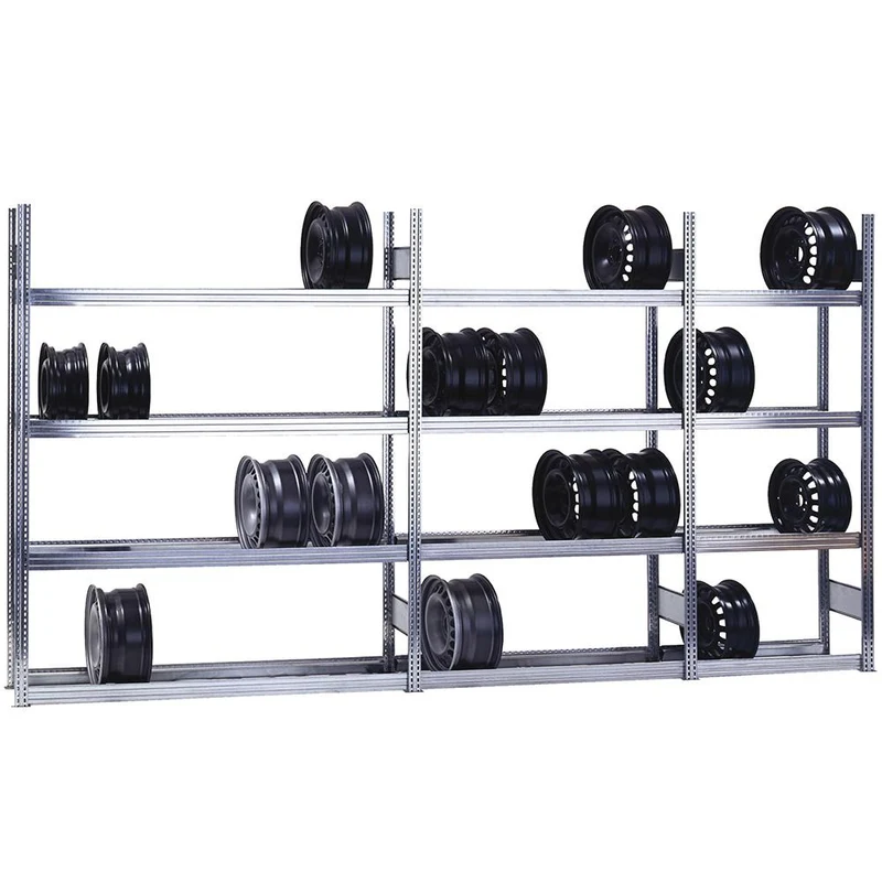 Felgenregal Grundregal | Stecksystem verzinkt - Fachlast 250 kg, Feldlast 2000 kg