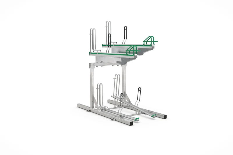 BikeHub Premium Doppelstockparker Fahrradparksystem