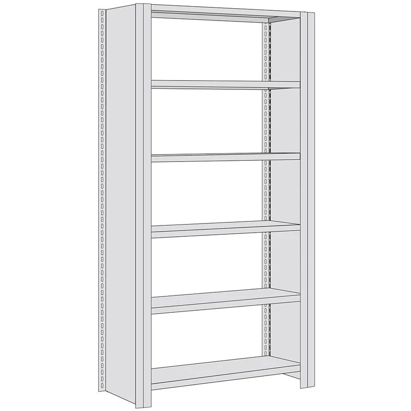 Fachbodenregal Grundregal mit Seitenwand Fachlast 350 kg
