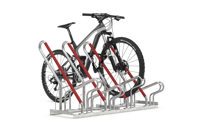 Fahrradparksystem Anlehnparker von WSM als Fahrradständer