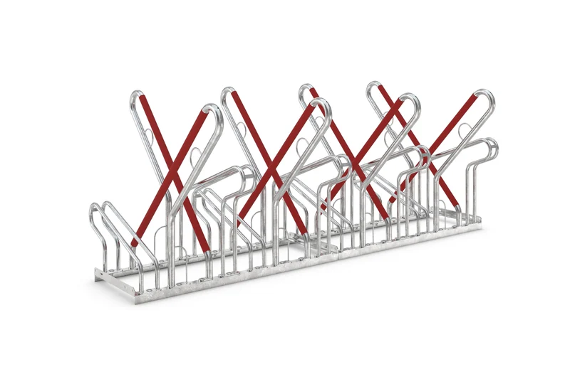 Fahrradparksystem Anlehnparker von WSM als Fahrradständer