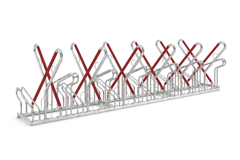 Fahrradparksystem Anlehnparker von WSM als Fahrradständer