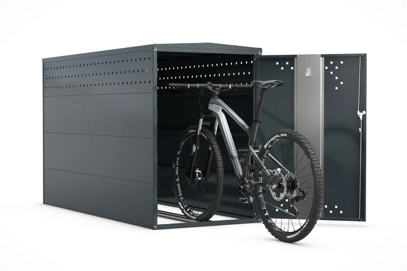 BikeBox 1 Fahrradgarage aus Stahlblech
