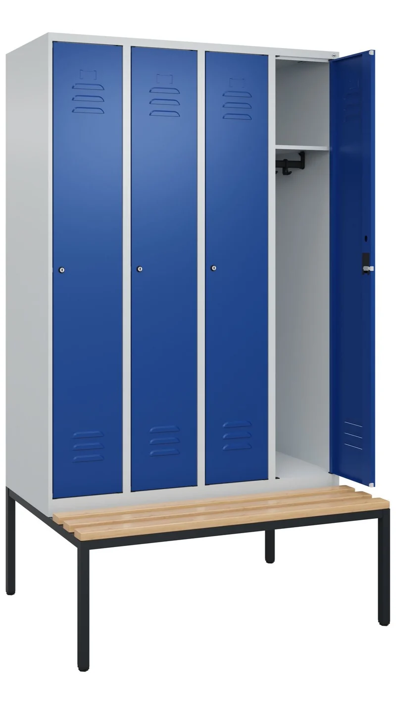 Spind Classic PLUS mit Sitzbank