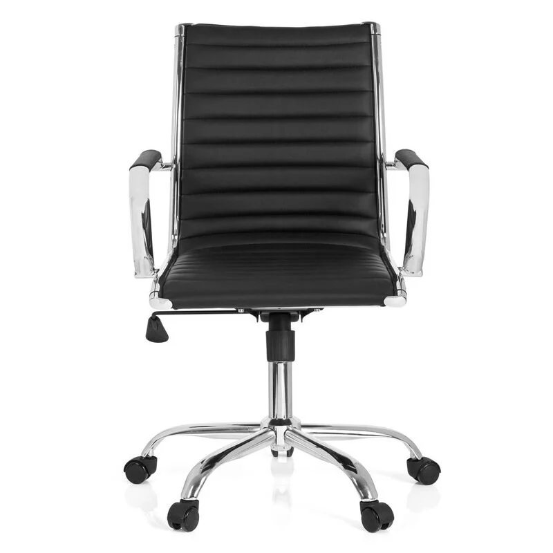 B-Ware hjh OFFICE VEMONA 10 Profi Chefsessel Schwarz Drehstuhl Bürostuhl Arbeitsstuhl