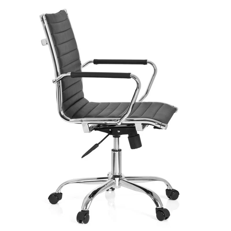 B-Ware hjh OFFICE VEMONA 10 Profi Chefsessel Schwarz Drehstuhl Bürostuhl Arbeitsstuhl