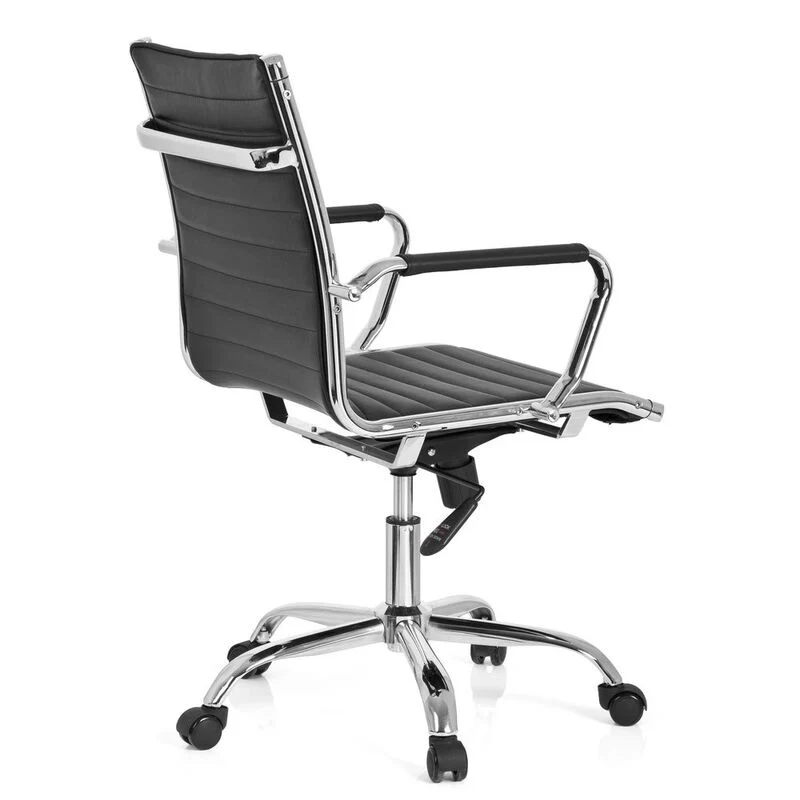 B-Ware hjh OFFICE VEMONA 10 Profi Chefsessel Schwarz Drehstuhl Bürostuhl Arbeitsstuhl