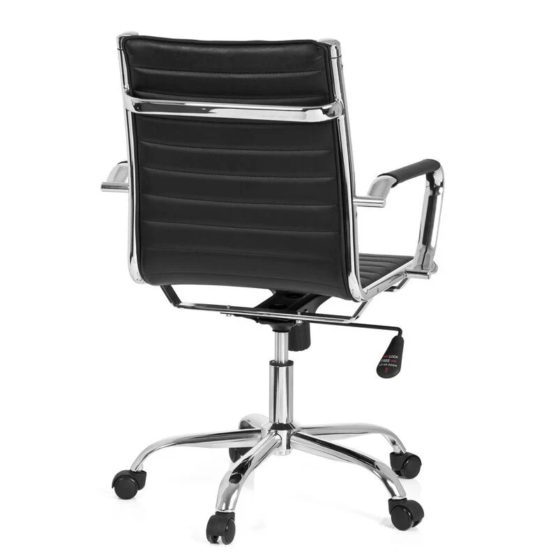 B-Ware hjh OFFICE VEMONA 10 Profi Chefsessel Schwarz Drehstuhl Bürostuhl Arbeitsstuhl