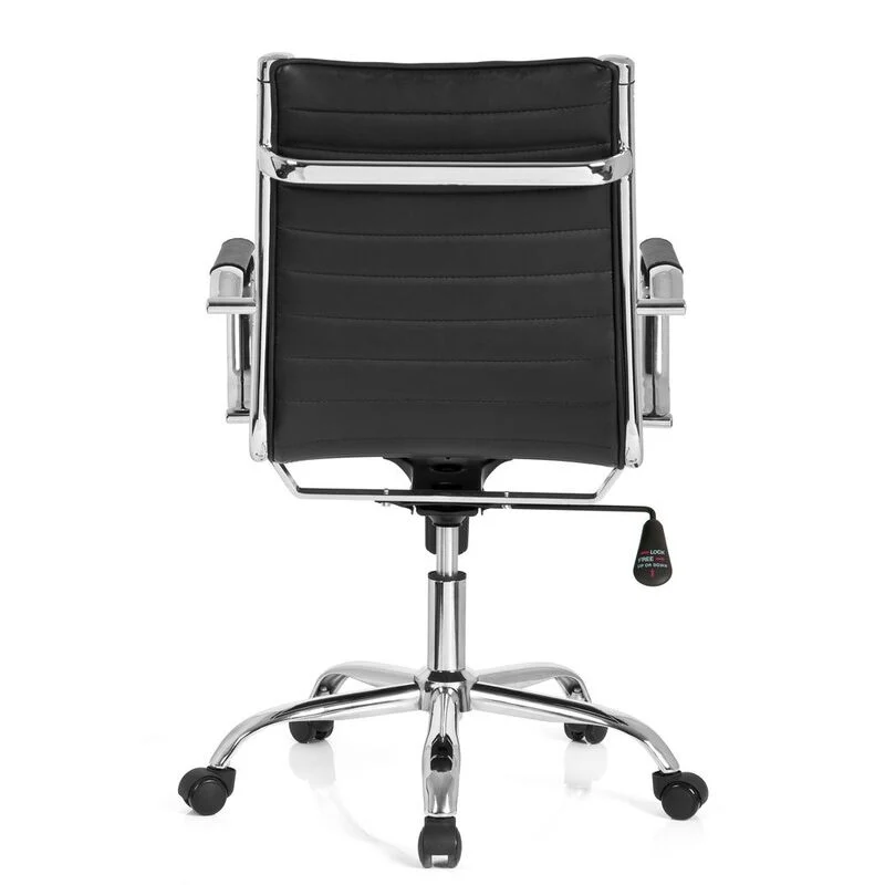 B-Ware hjh OFFICE VEMONA 10 Profi Chefsessel Schwarz Drehstuhl Bürostuhl Arbeitsstuhl
