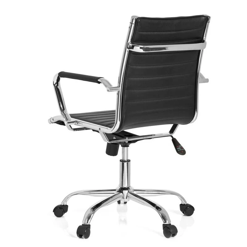 B-Ware hjh OFFICE VEMONA 10 Profi Chefsessel Schwarz Drehstuhl Bürostuhl Arbeitsstuhl