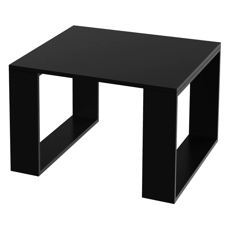ML-Design | Couchtisch 65x65x40 cm aus Spanplatte, Quadratischer Wohnzimmertisch, Beistelltisch ideal für Wohnzimmer und Büro