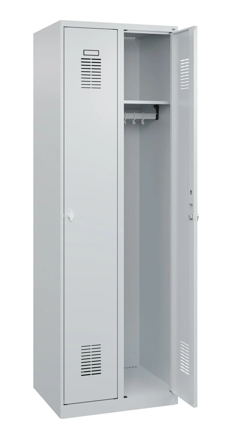 Spind Basis PLUS | aus hochwertigem Stahl | mit verschiedenen Abteilen