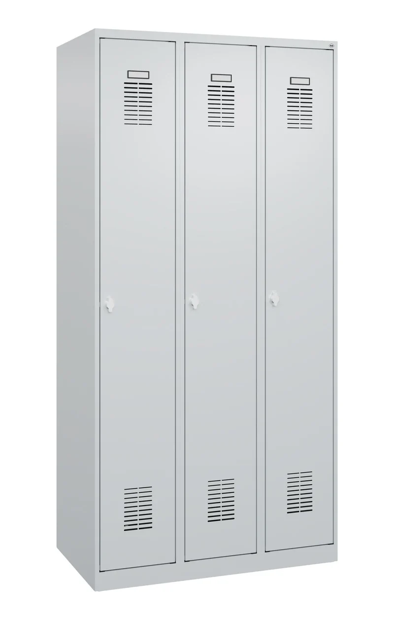 Spind Basis PLUS | aus hochwertigem Stahl | mit verschiedenen Abteilen