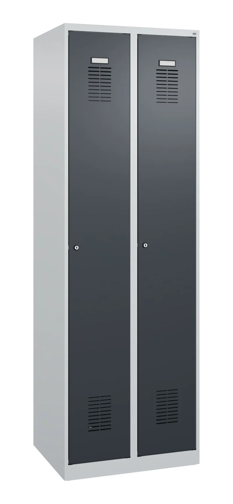 Spind Basis PLUS | aus hochwertigem Stahl | mit verschiedenen Abteilen