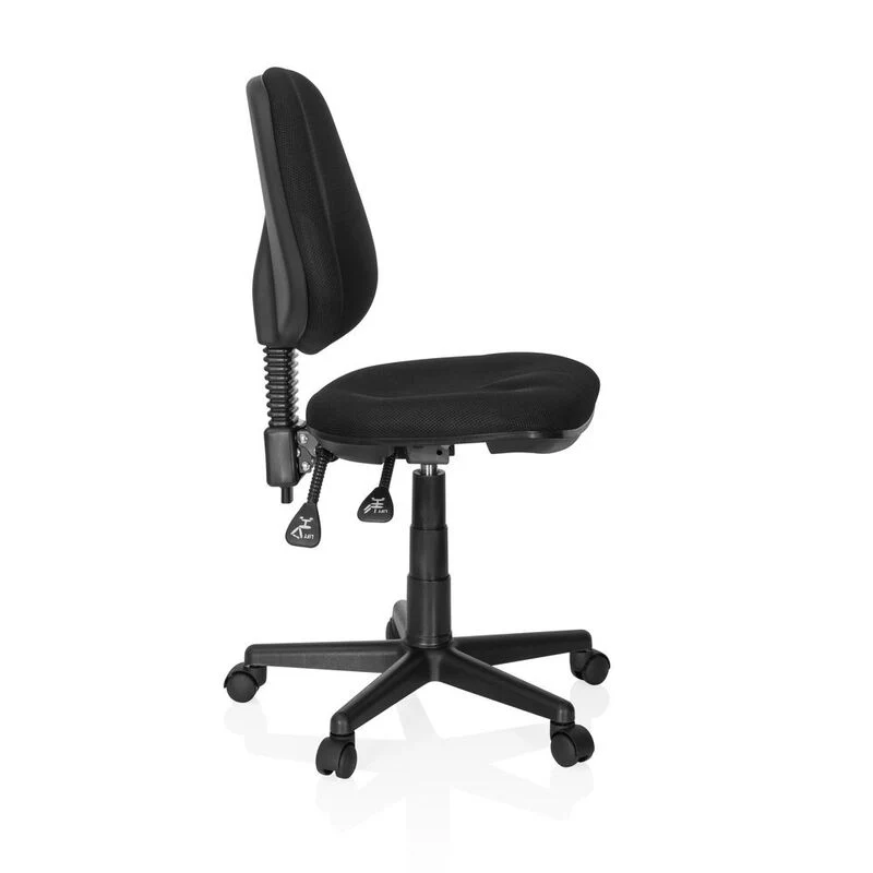 B-Ware hjh OFFICE CITY 25 Home Office Bürostuhl Schwarz Drehstuhl Arbeitsstuhl Stuhl