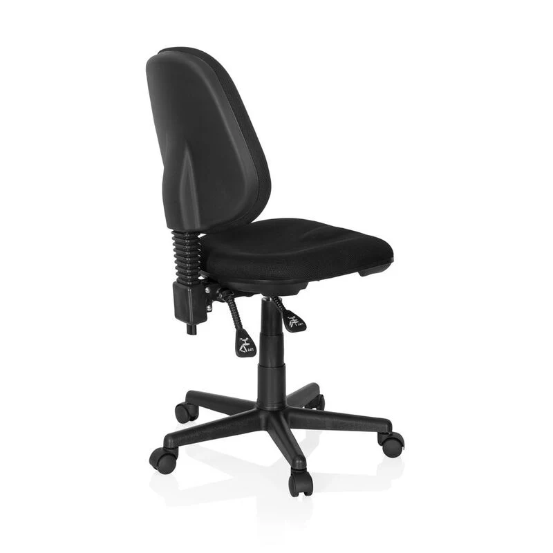 B-Ware hjh OFFICE CITY 25 Home Office Bürostuhl Schwarz Drehstuhl Arbeitsstuhl Stuhl