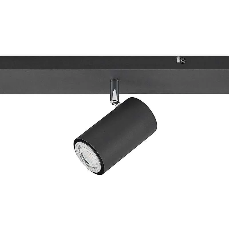 B-Ware Lindby Deckenstrahler Joffrey LED Strahler 6-flg dimmbar schwarz 116cm IP20
