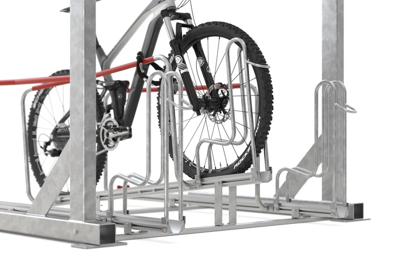 BikeHub Doppelstockparker Economy Fahrradparksystem