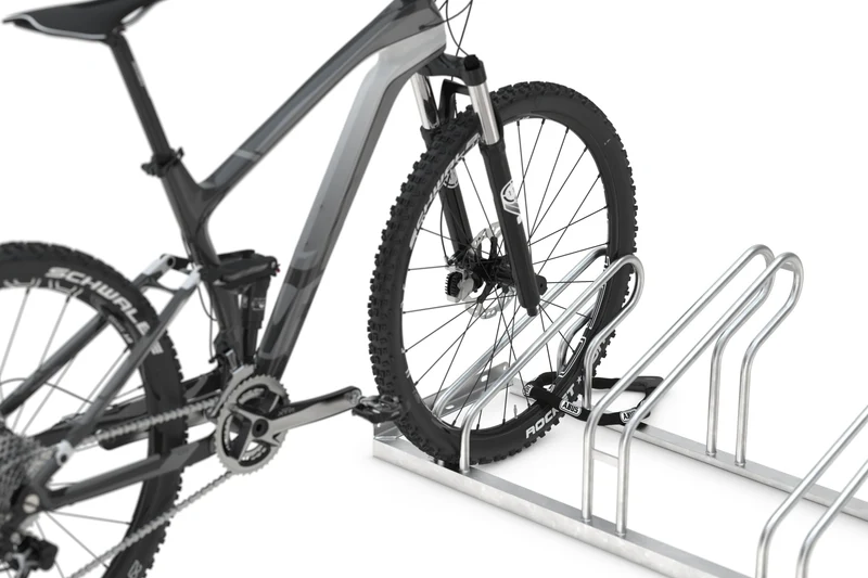 Fahrradparksystem Bügelparker 1000 | Robuste Stahl-Ausführung für 2–6 Fahrräder