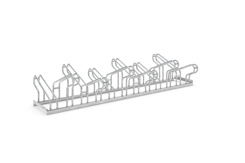 Fahrradparksystem Bügelparker 1000 | Robuste Stahl-Ausführung für 2–6 Fahrräder