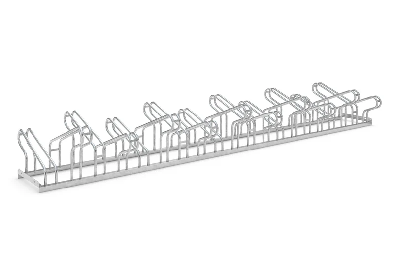 Fahrradparksystem Bügelparker 1000 | Robuste Stahl-Ausführung für 2–6 Fahrräder