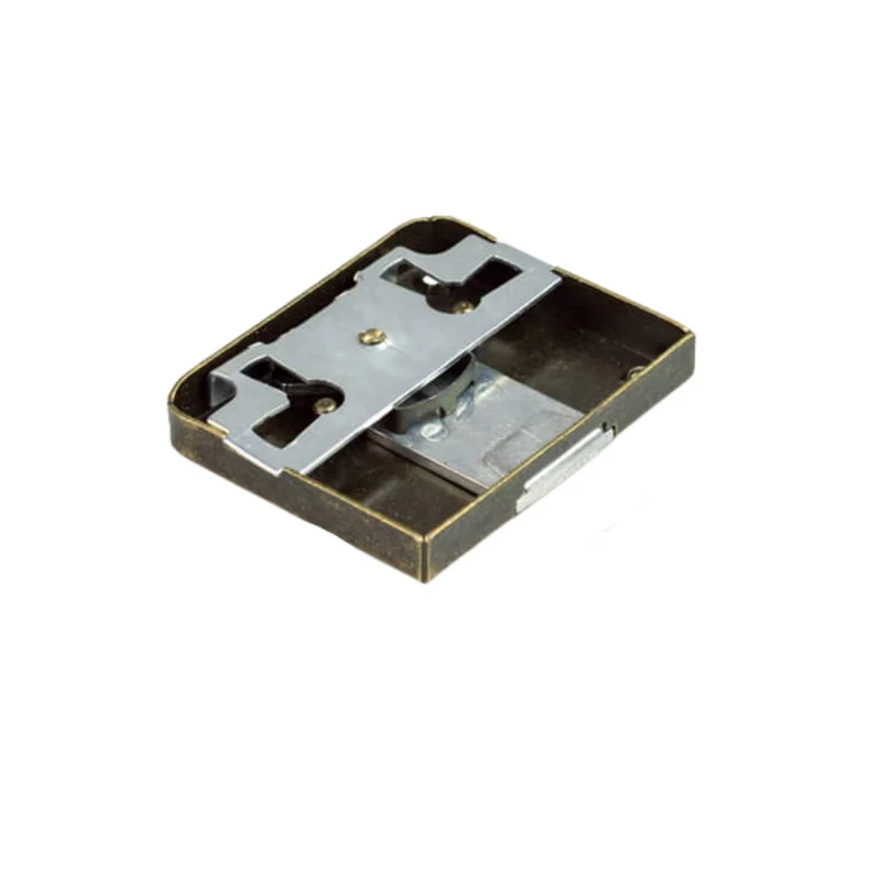 Möbelschloss 40x60mm - Altgold