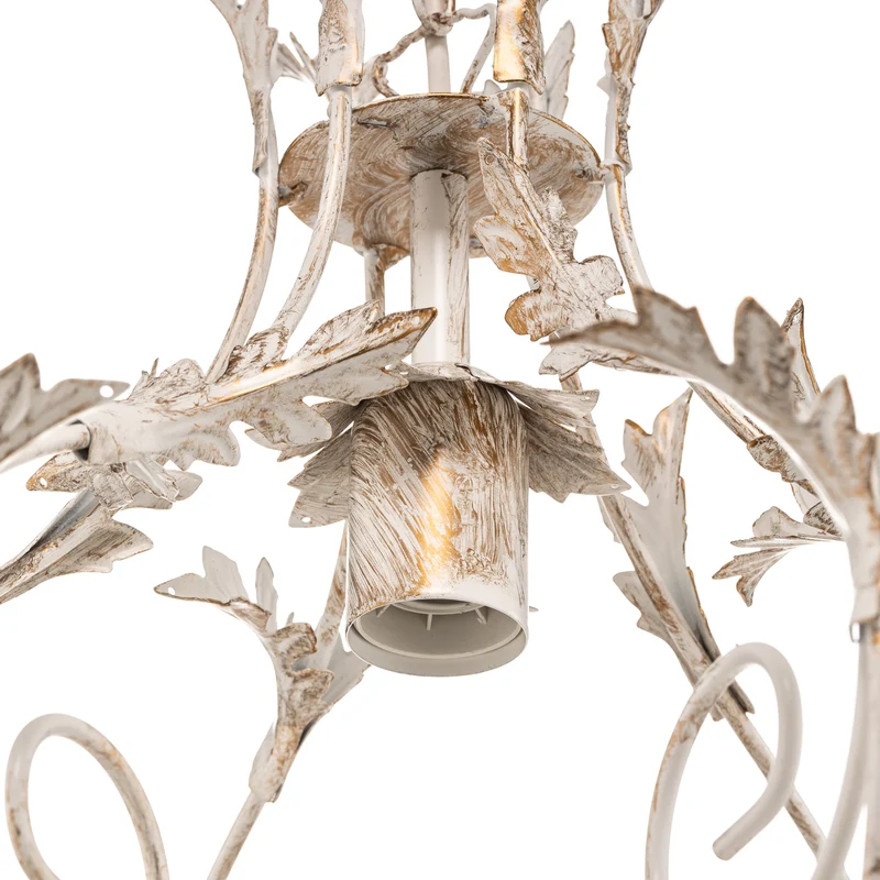 B-Ware Hängeleuchte Contessa LED Pendelleuchte Lampe dimmbar weiß Made in Europe 40cm