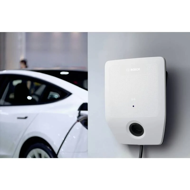 B-Ware Bosch Ladestation Wallbox PC 7000i 11kW Typ 2 RFID 5m Ladekabel Multi-Color