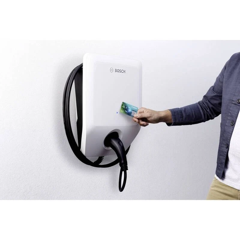 B-Ware Bosch Ladestation Wallbox PC 7000i 11kW Typ 2 RFID 5m Ladekabel Multi-Color
