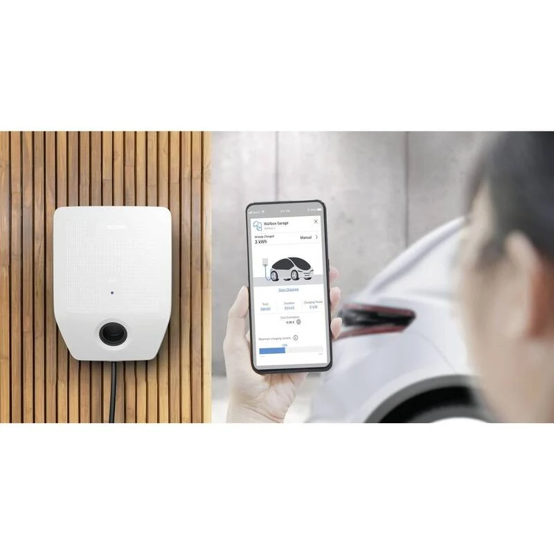 B-Ware Bosch Ladestation Wallbox PC 7000i 11kW Typ 2 RFID 5m Ladekabel Multi-Color