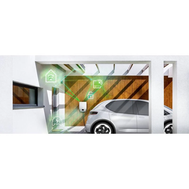 B-Ware Bosch Ladestation Wallbox PC 7000i 11kW Typ 2 RFID 5m Ladekabel Multi-Color