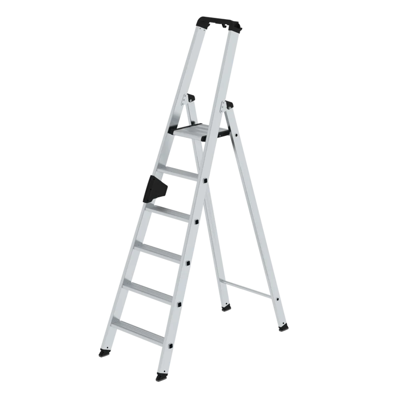 Stufen-Stehleiter mit safe-cap einseitig begehbar