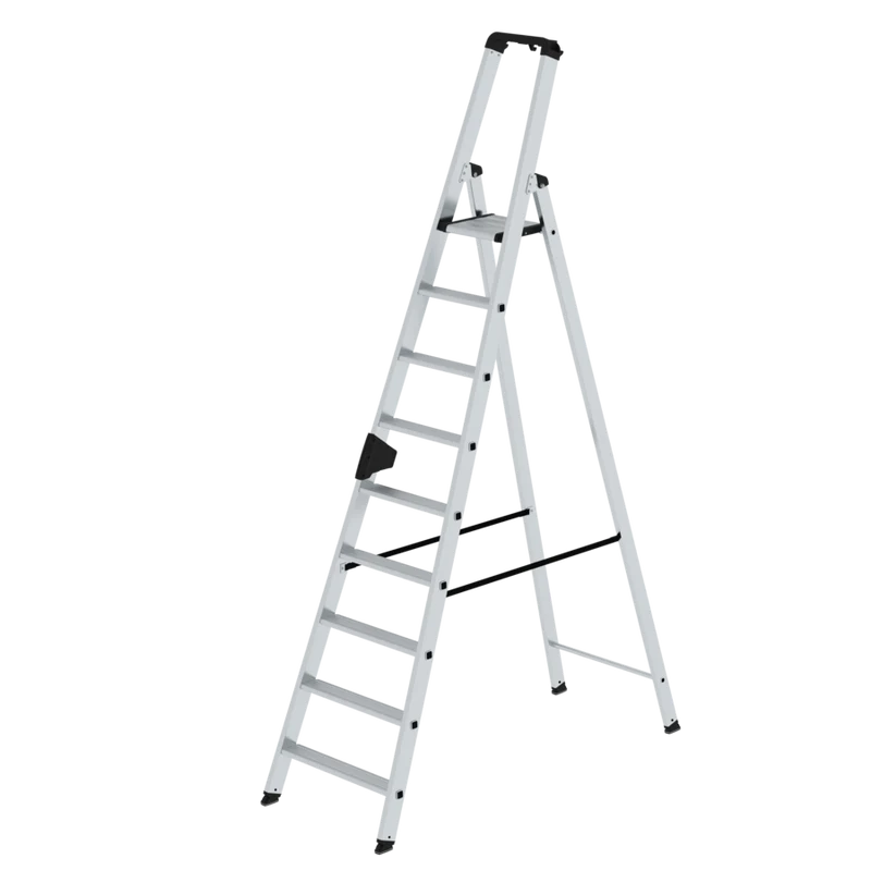Stufen-Stehleiter mit safe-cap einseitig begehbar