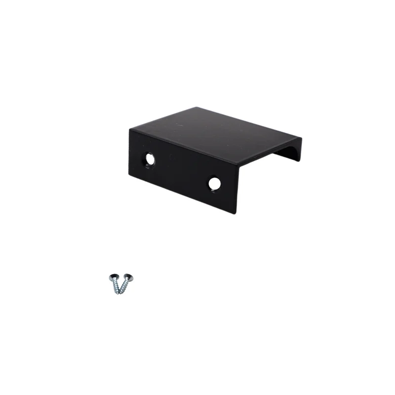 Griffleiste Kantengriff 32mm (52mm Gesamtlänge) - Schwarz