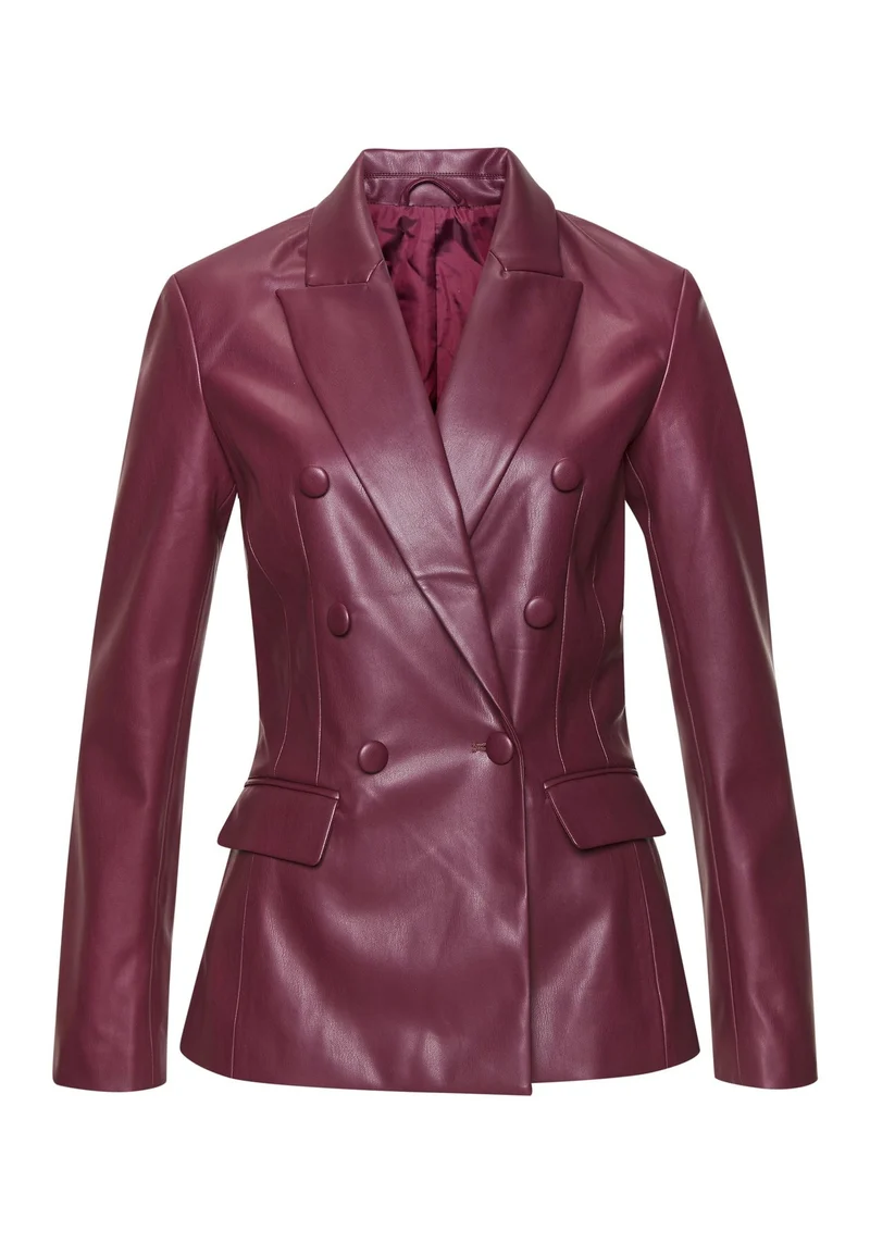 LASCANA Lederimitat-Blazer
