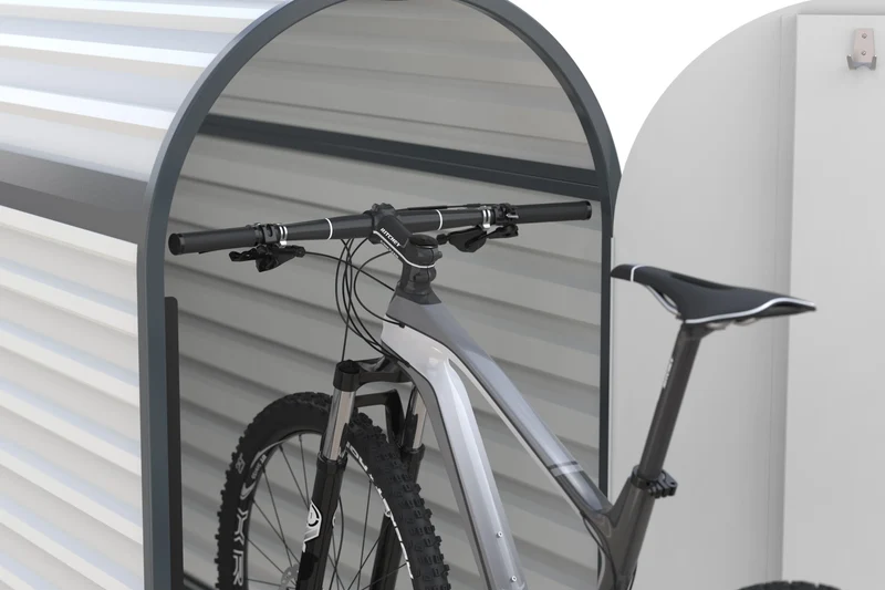BikeBox 3 Fahrradgarage aus Stahlblech