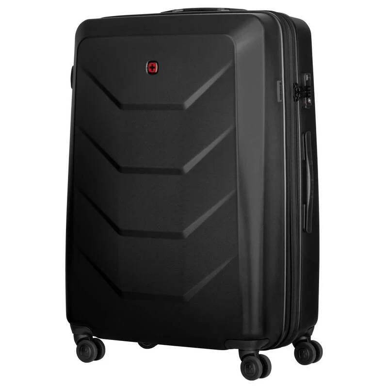 B-Ware Wenger Schalenkoffer Trolley Prymo Large Schwarz Reisekoffer mit Zahlenschloss