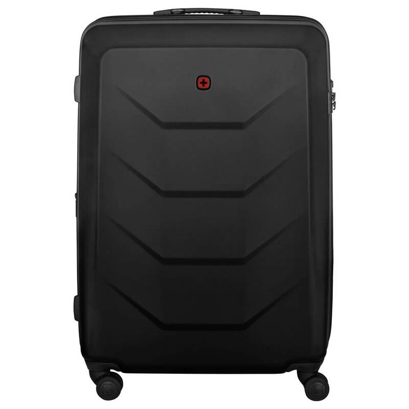 B-Ware Wenger Schalenkoffer Trolley Prymo Large Schwarz Reisekoffer mit Zahlenschloss