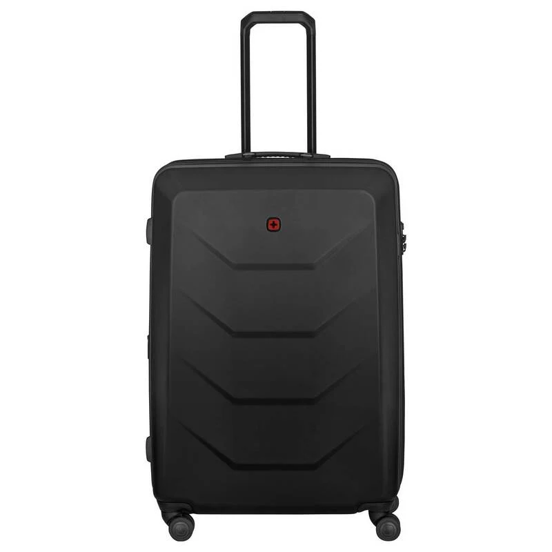 B-Ware Wenger Schalenkoffer Trolley Prymo Large Schwarz Reisekoffer mit Zahlenschloss