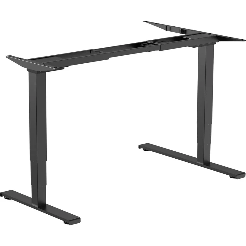 B-Ware SpeaKa Professional Sitz- Steh-Schreibtischgestell elektrisch höhenverstellbar