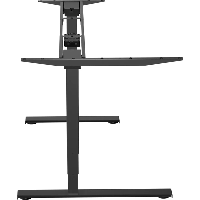 B-Ware SpeaKa Professional Sitz- Steh-Schreibtischgestell elektrisch höhenverstellbar