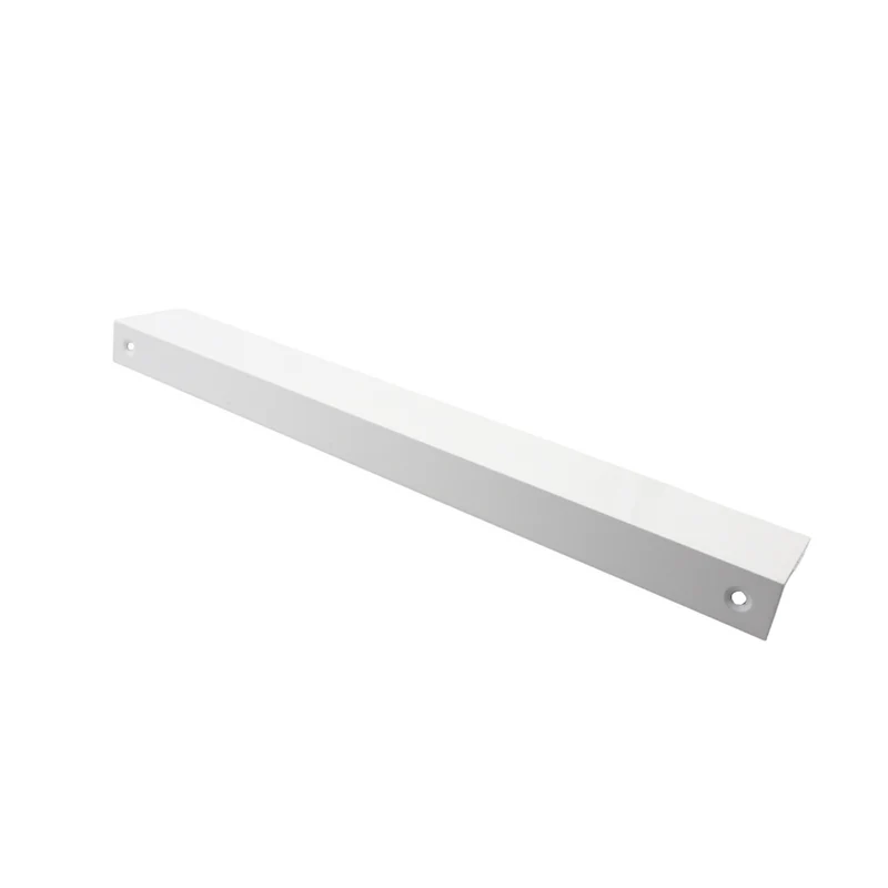 Griffleiste Kantengriff 256mm (276mm Gesamtlänge) - Weiss