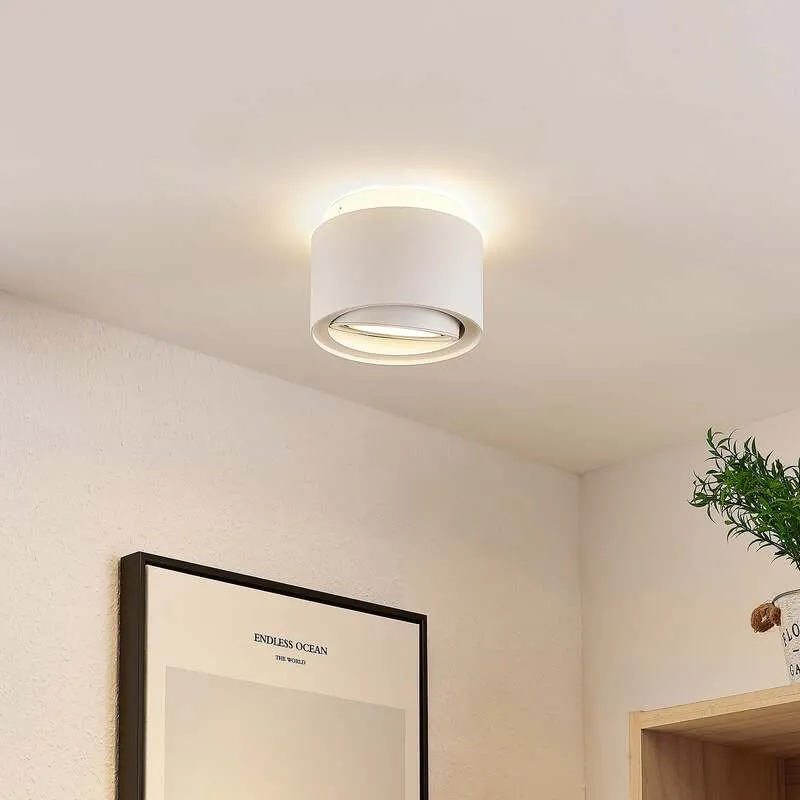 B-Ware Arcchio Deckenlampe Walisa LED Lampe Leuchte dimmbar weiß Ø15cm Metall GU10