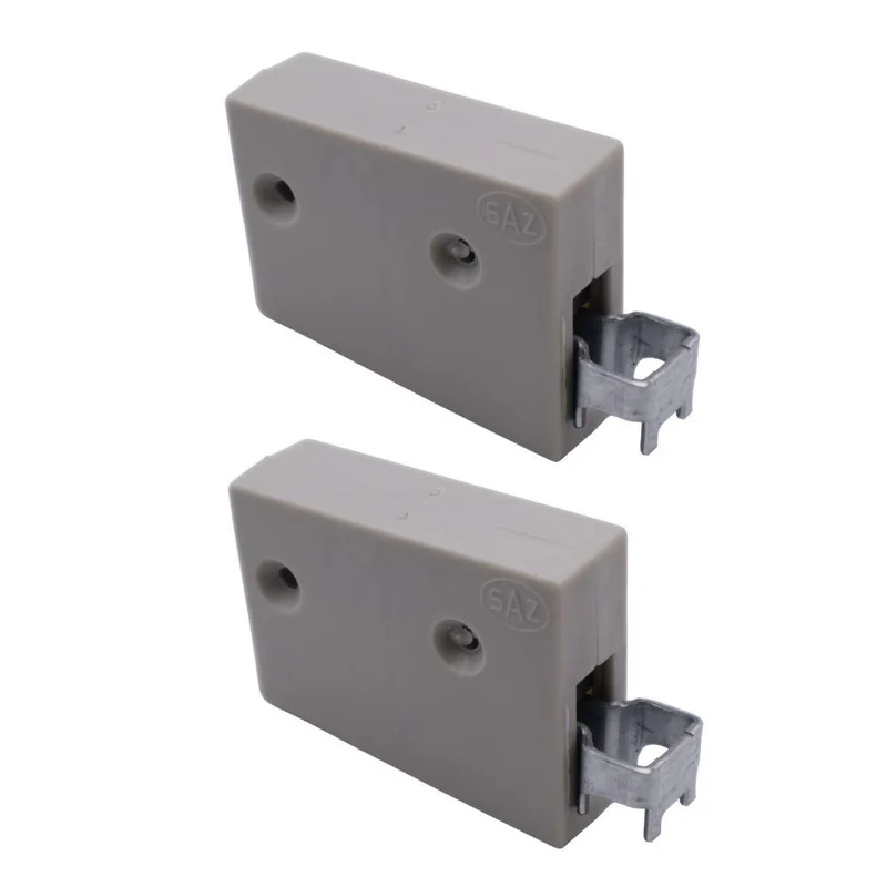 Nylon Schrankhalterung, universal - L+R, 2D Eco - Grau