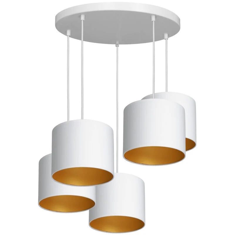 B-Ware Luminex Kronleuchter Hängeleuchte Arden 3450 LED Lampe Leuchte 5-flammig Ø440mm