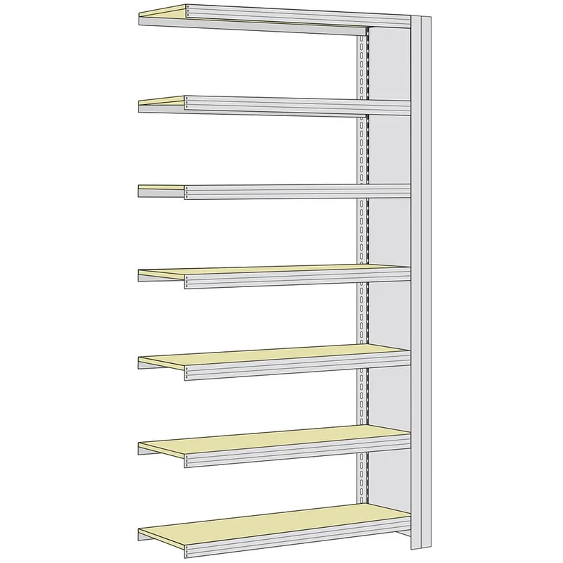 Archivregal mit Seitenwand Anbauregal Fachlast 250 kg