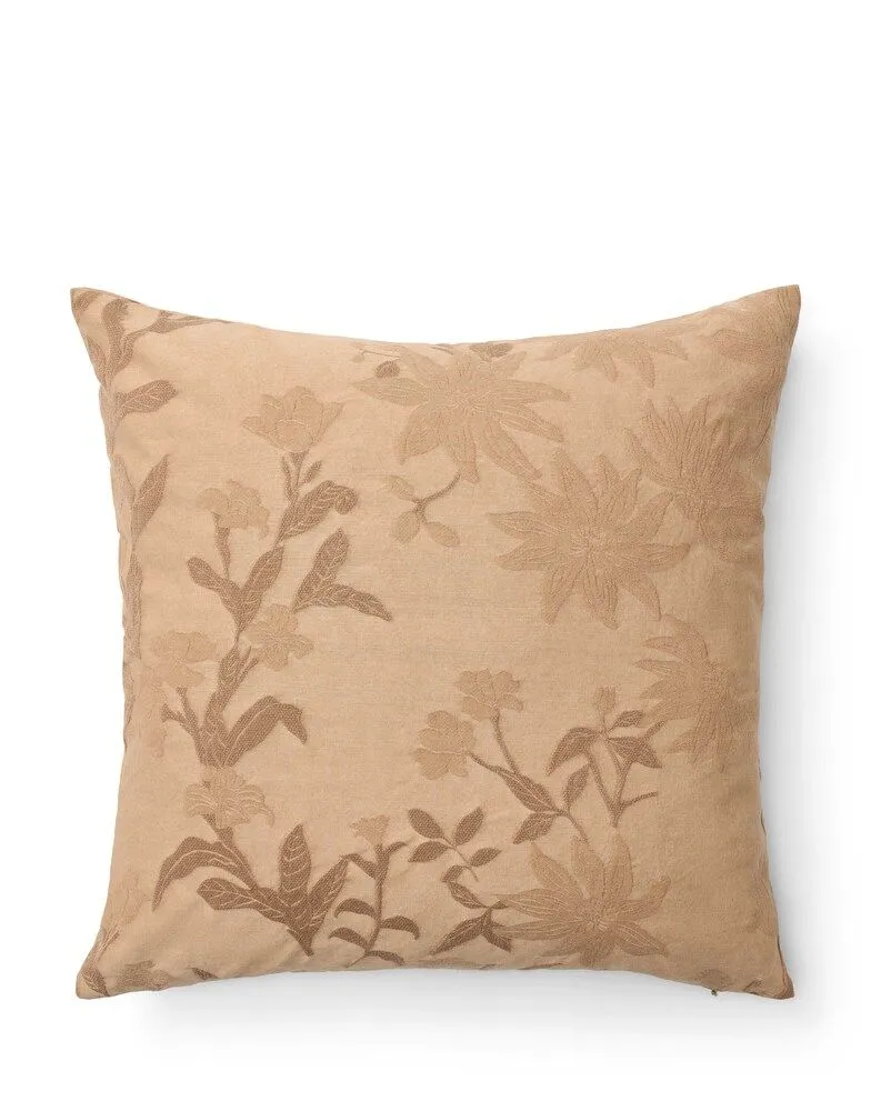 Essenza Claudine Golden sand Dekokissen 50 x 50 cm