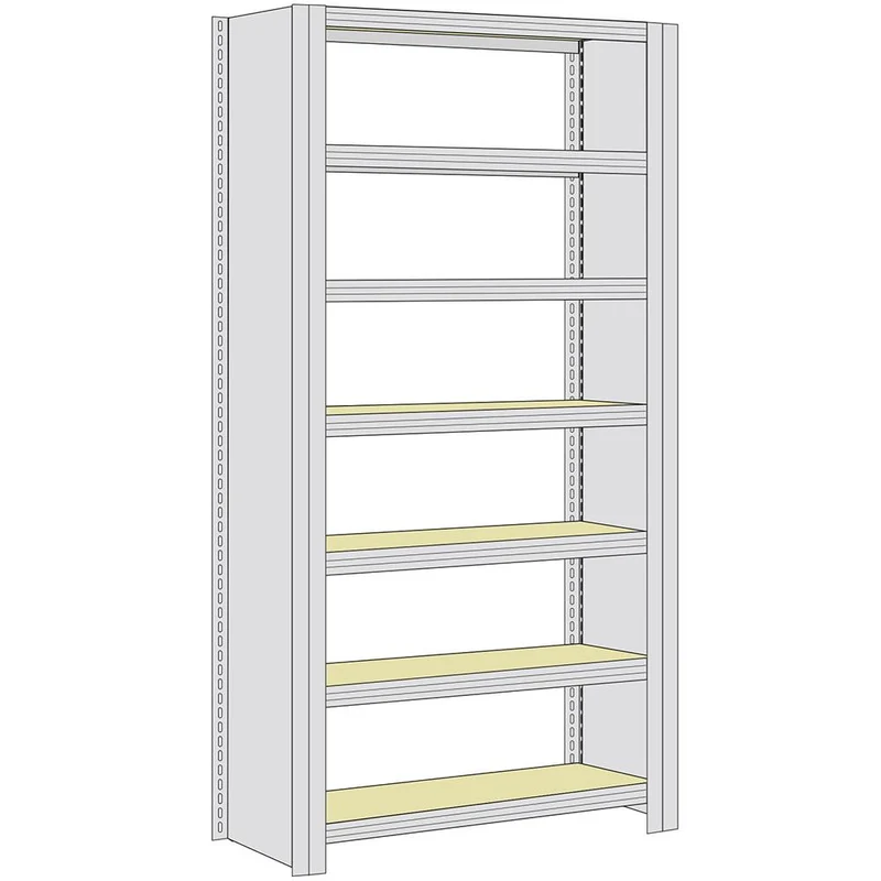 Archivregal Grundregal mit Seitenwand Fachlast 250 kg
